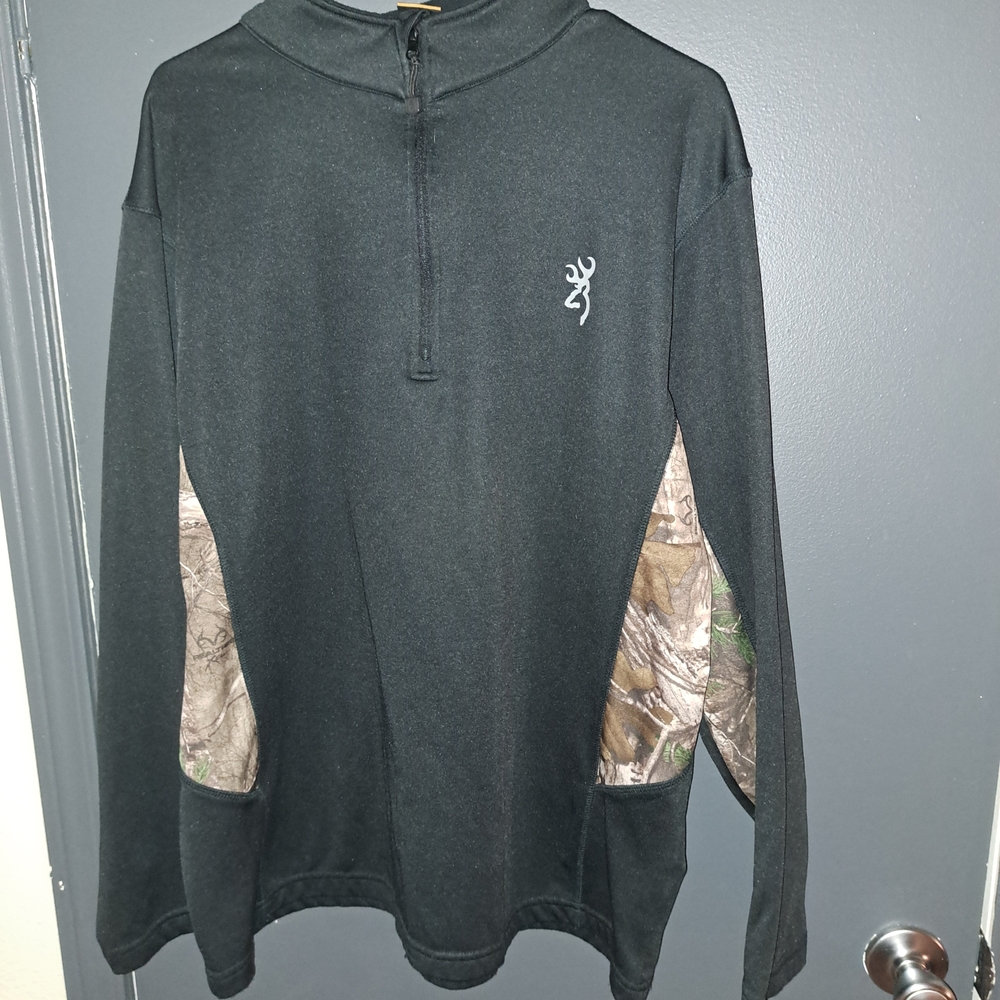 Browning Black Pullover With Logo - image 1